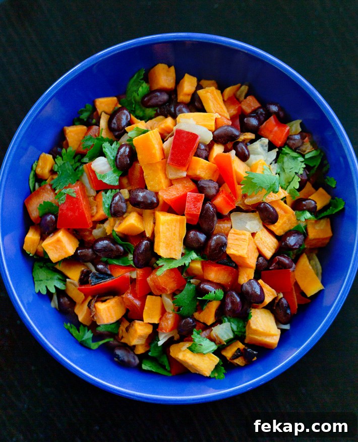 Sweet Potato Vegan Salad