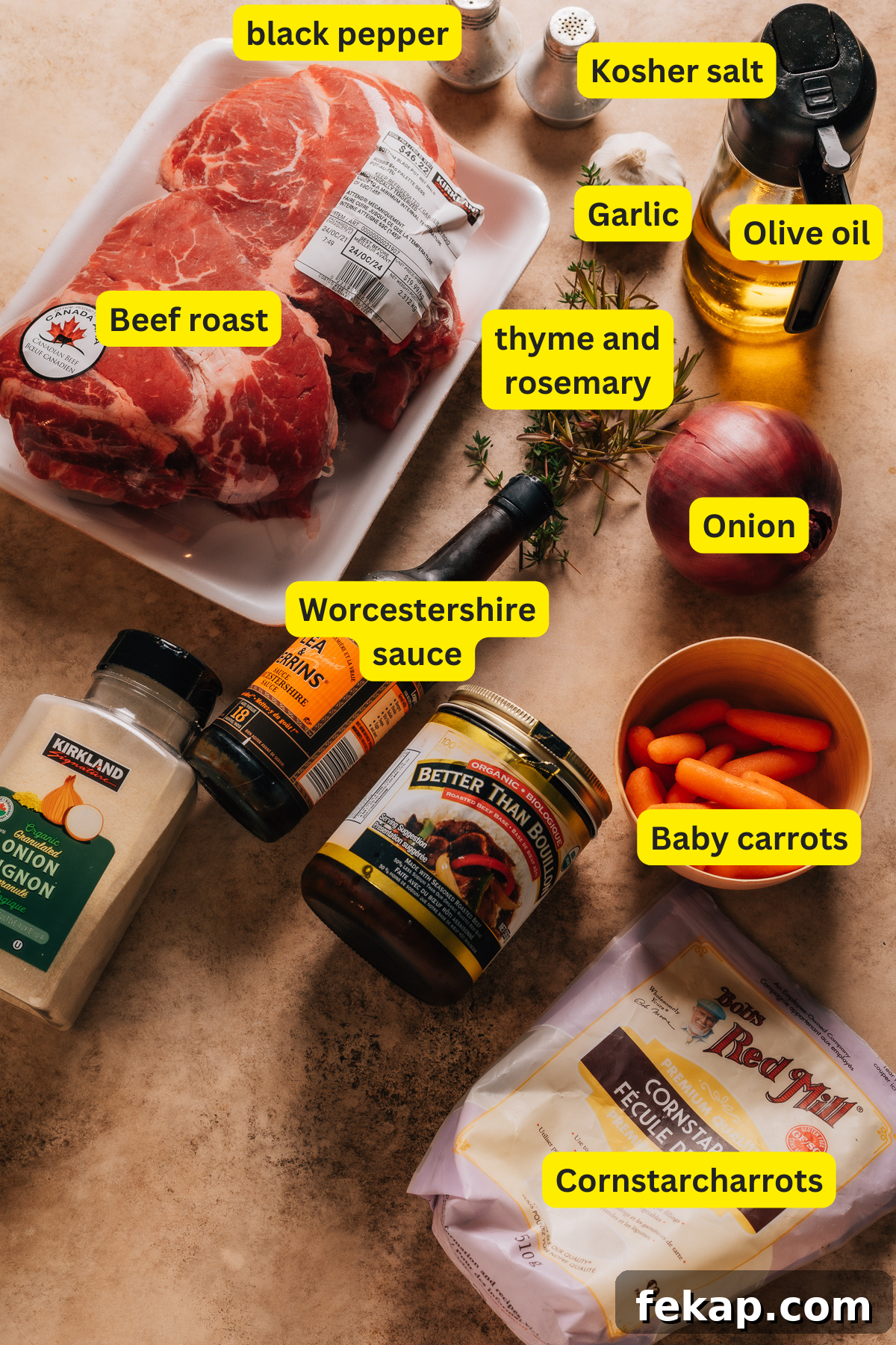 Instant Pot Roast Beef Ingredient