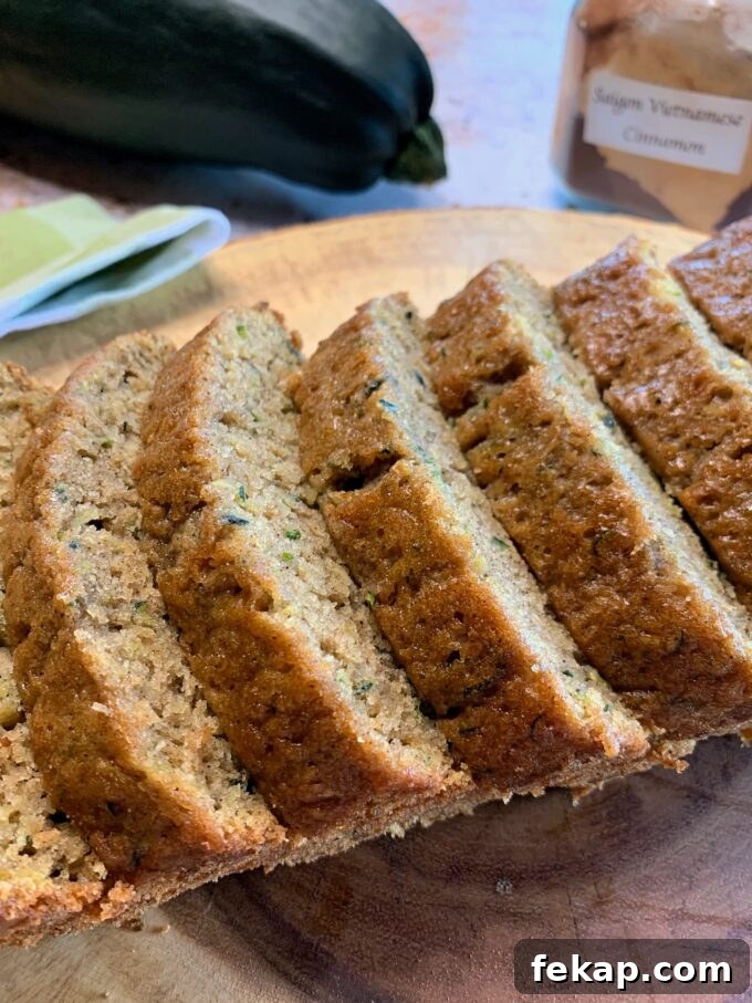 Classic Moist Zucchini Bread Recipe with Cinnamon 2 Zucchini bread.
