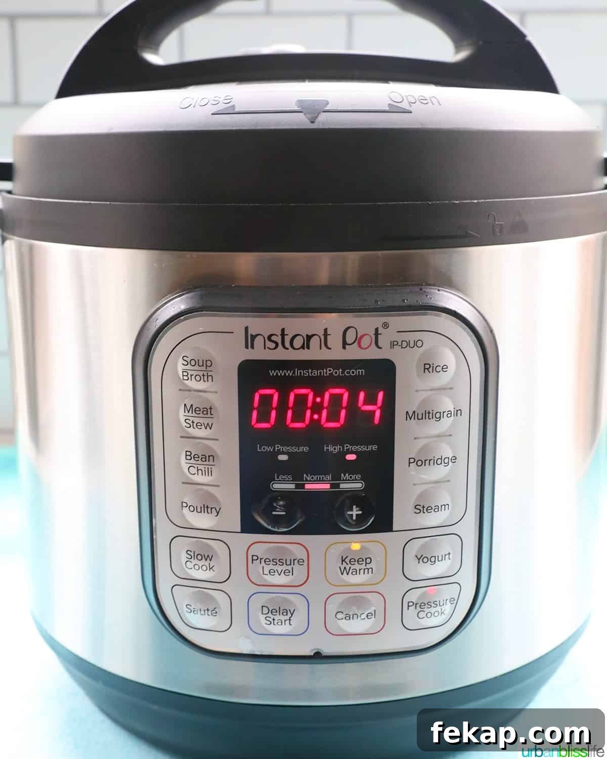 Instant Pot Taco Meat Recipe 9 front of instant pot