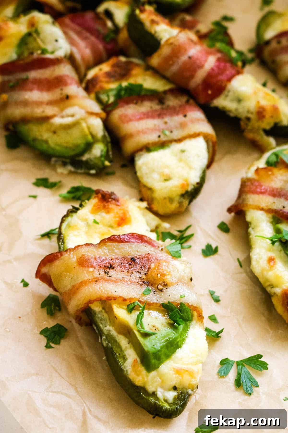 jalapeno popper with avocado and bacon