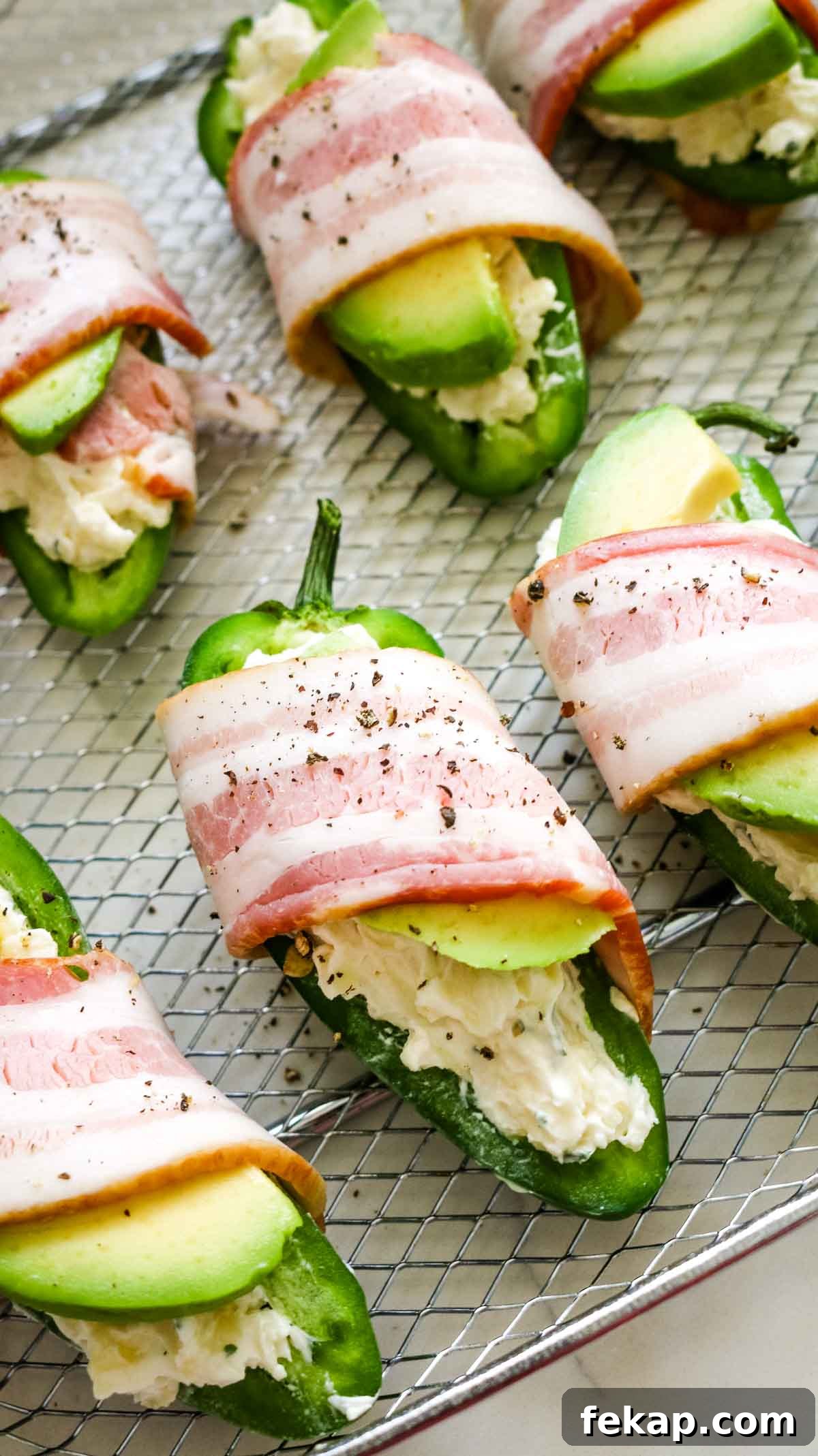 jalapeno poppers on a crisper tray