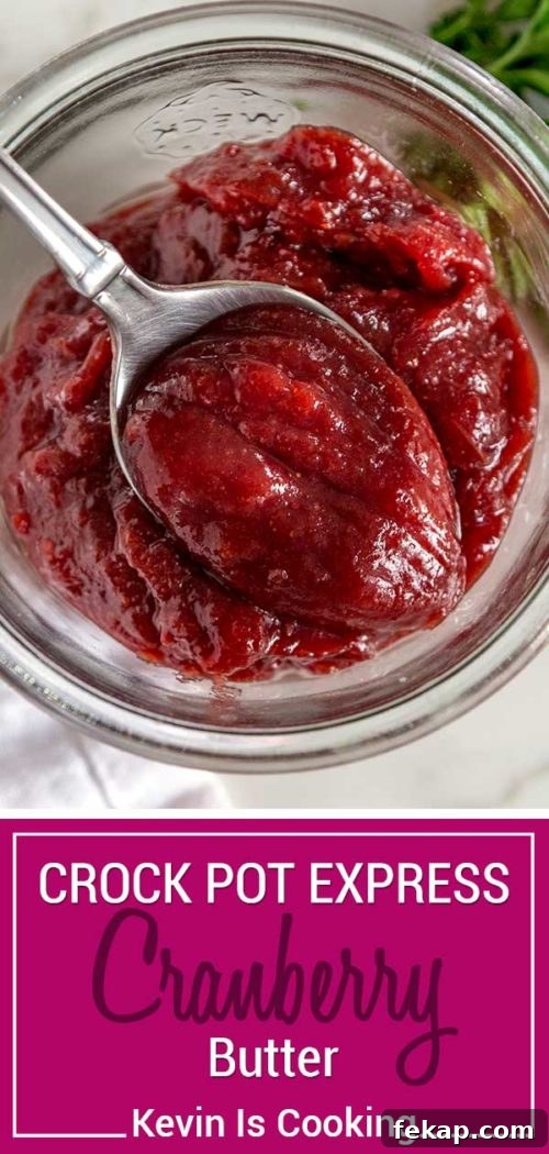 Sweet and Spicy Cranberry Butter Recipe for Toasts and Gifts 3 Sweet and Spicy Cranberry Butter