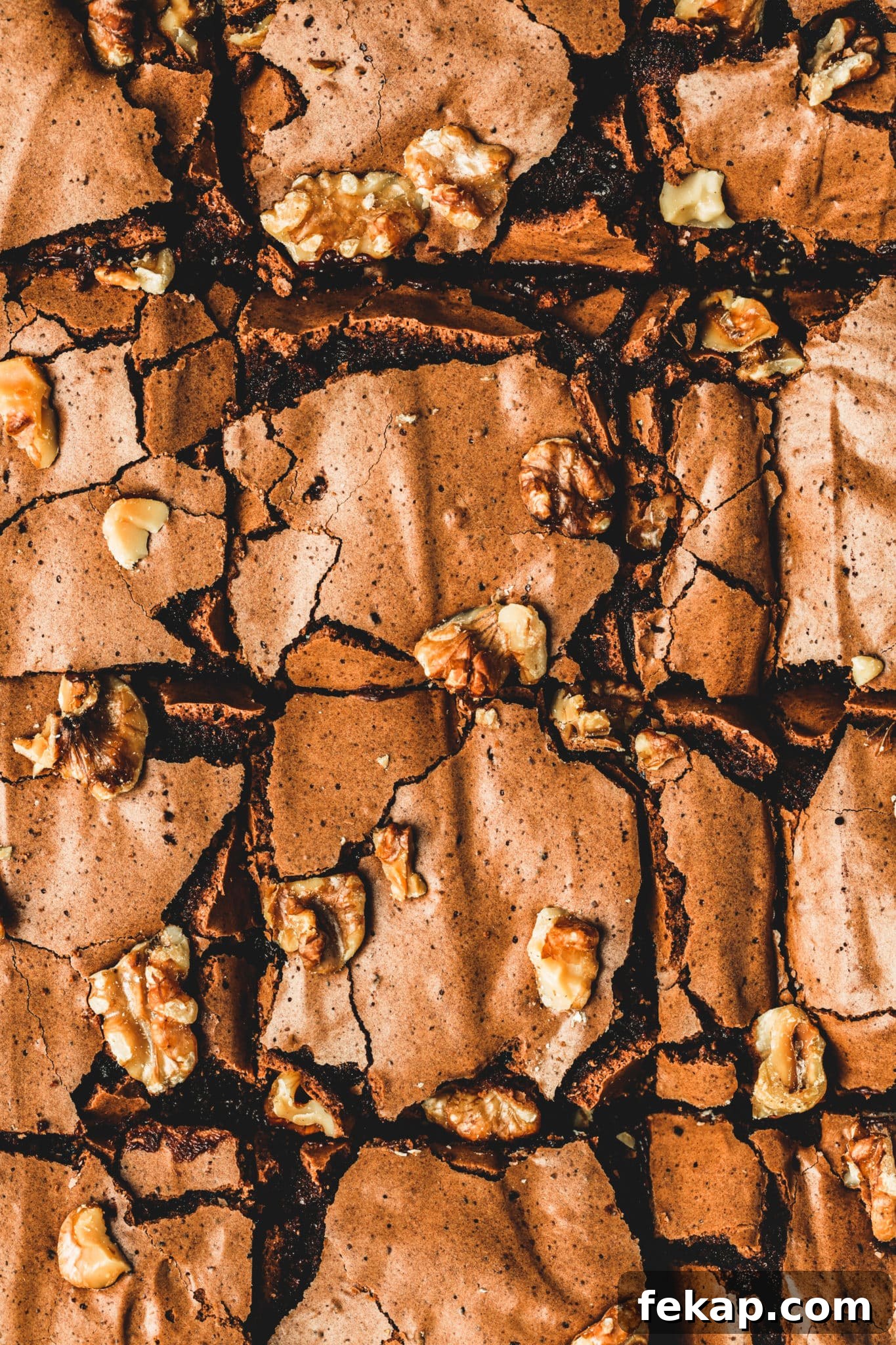 Fudgy Walnut Brownies Recipe 3 brownie ingredients in bowl
