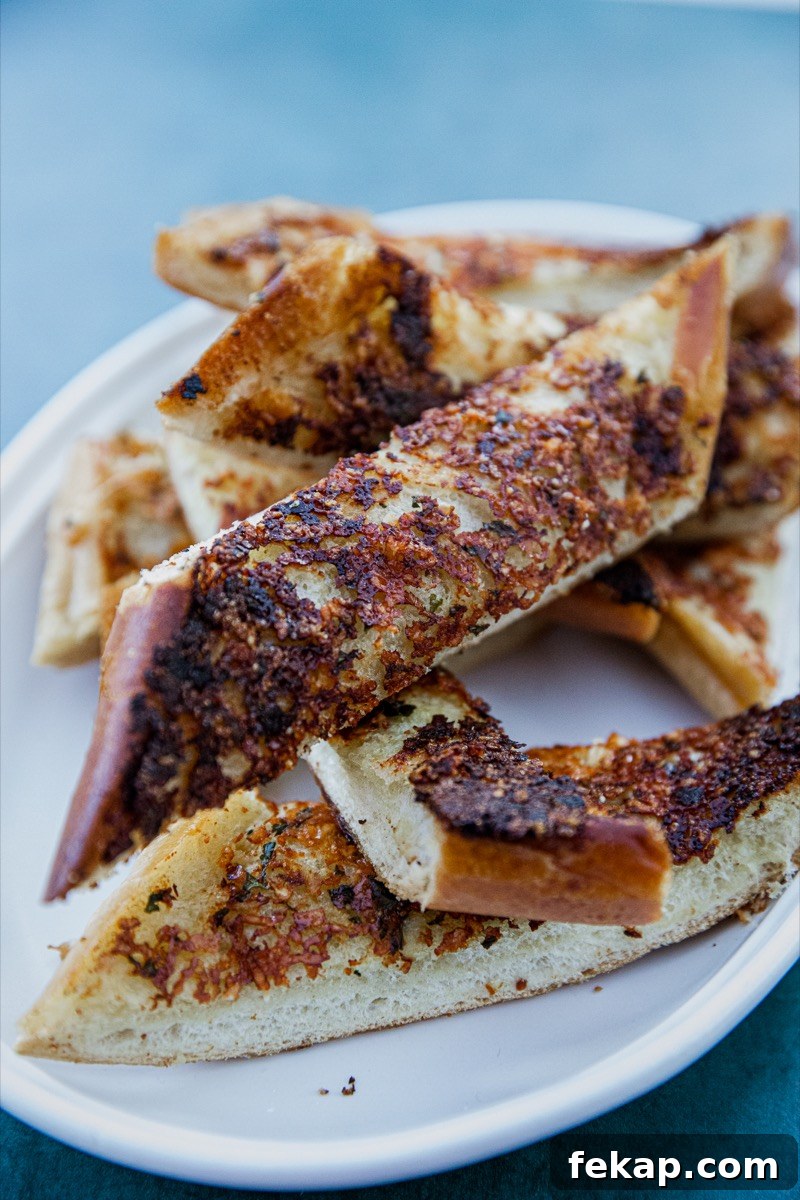 Smoky Traeger Grilled Garlic Bread Recipe 3 Traeger Garlic Bread
