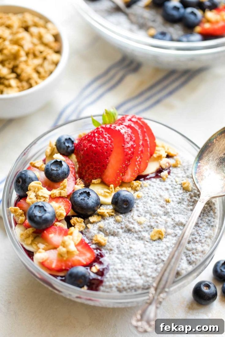 Image for Chia Pudding with Coconut Milk and Berries