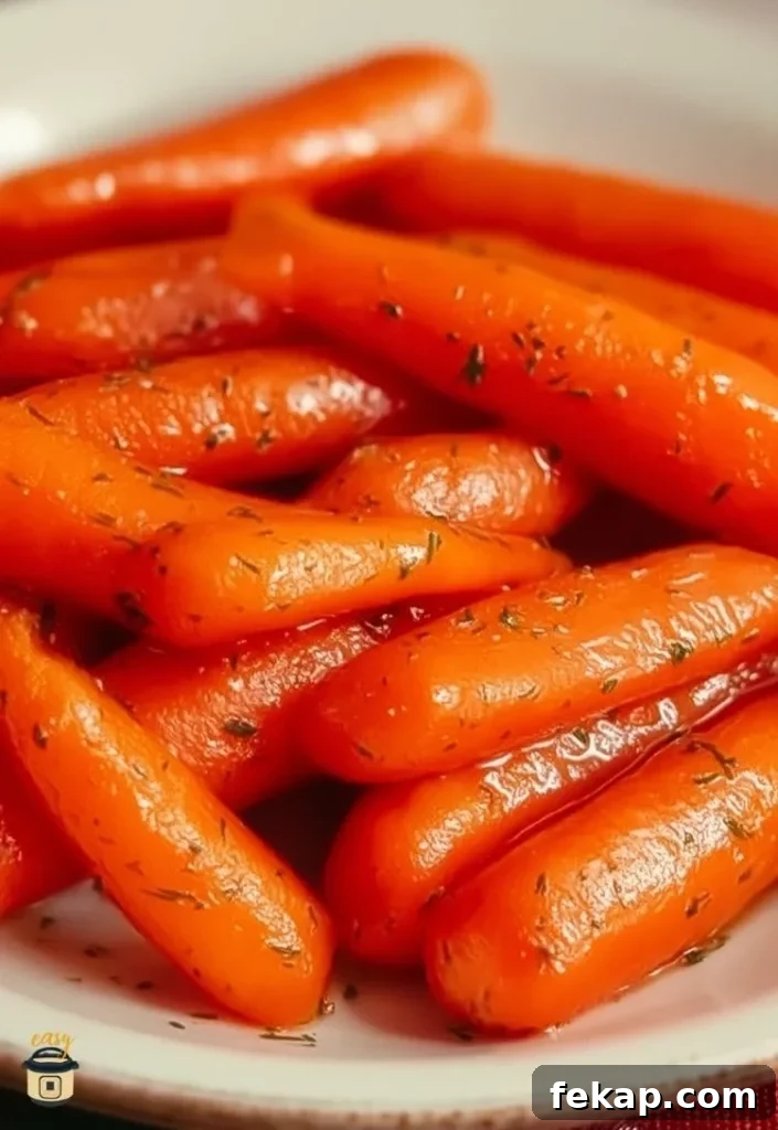 Oven-Roasted Honey Baby Carrots with Garlic Butter 2 Honey garlic roasted baby carrots