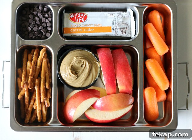 3 Gluten-Free Top-8-Free School Lunch Ideas with Chewy Bars 3 Gluten-free Top 8 Free Lunch Idea Sunseed butter gf pretzels fruit