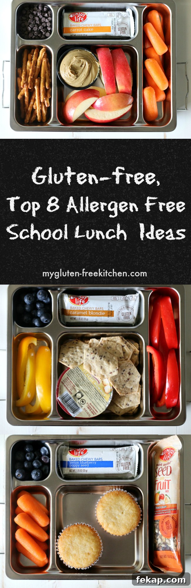 3 Gluten-Free Top-8-Free School Lunch Ideas with Chewy Bars 7 Gluten-free Top 8 allergen free school lunch ideas