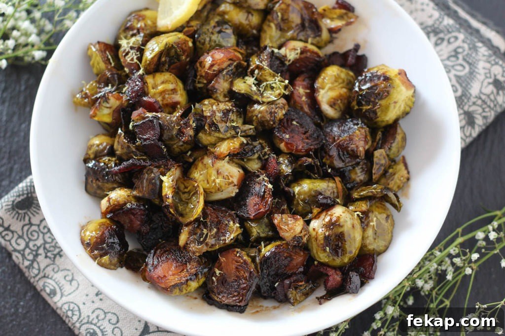 PaleOMG Spicy Candied Brussels Sprouts