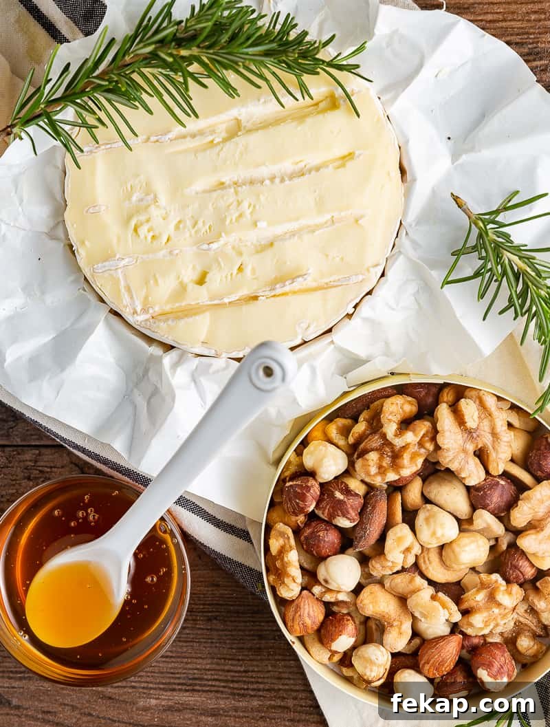 baked brie ingredients