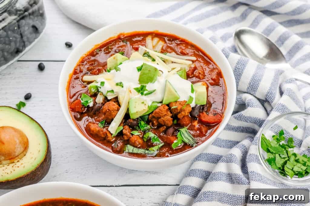 Instant Pot Chili with Dried Beans 5 Instant Pot Chili With Dry Beans