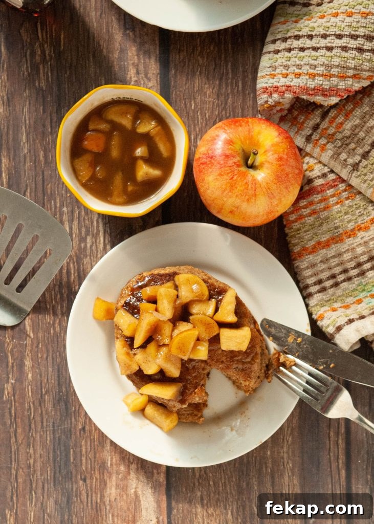 28 Gluten-Free Dairy-Free Brunch Recipes with Vegan Options 16 apple-oatmeal-pancake-recipe