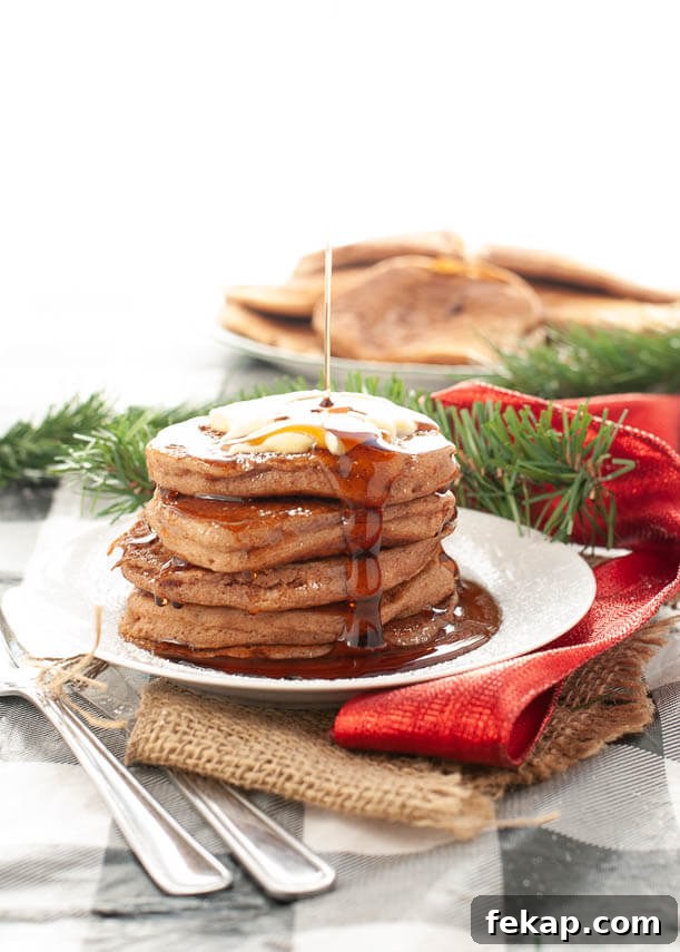 28 Gluten-Free Dairy-Free Brunch Recipes with Vegan Options 17 gluten-free-vegan-gingerbread-pancakes