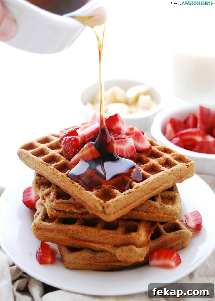28 Gluten-Free Dairy-Free Brunch Recipes with Vegan Options 26 SunButter gluten-free waffles