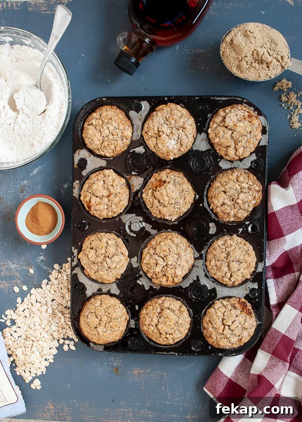 28 Gluten-Free Dairy-Free Brunch Recipes with Vegan Options 9 vegan-gluten-free-brown-sugar-oatmeal-muffin-recipe