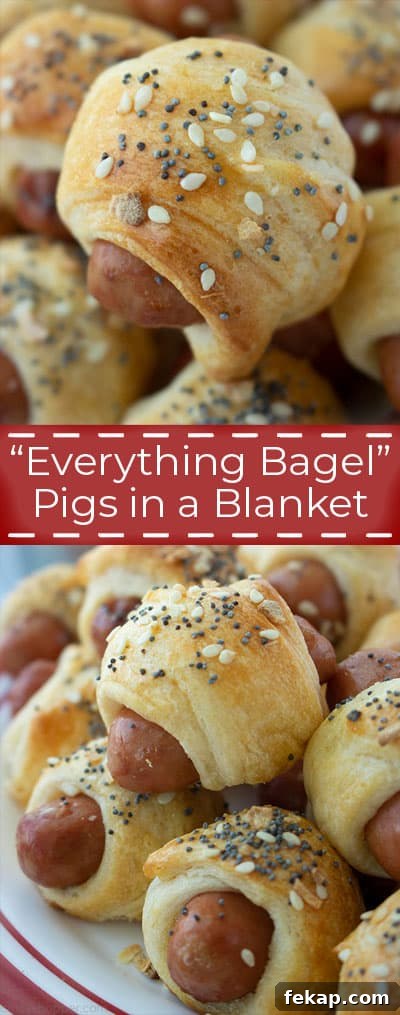 Everything Bagel Pigs in a Blanket Recipe 10 "Everything Bagel" Pigs in a Blanket
