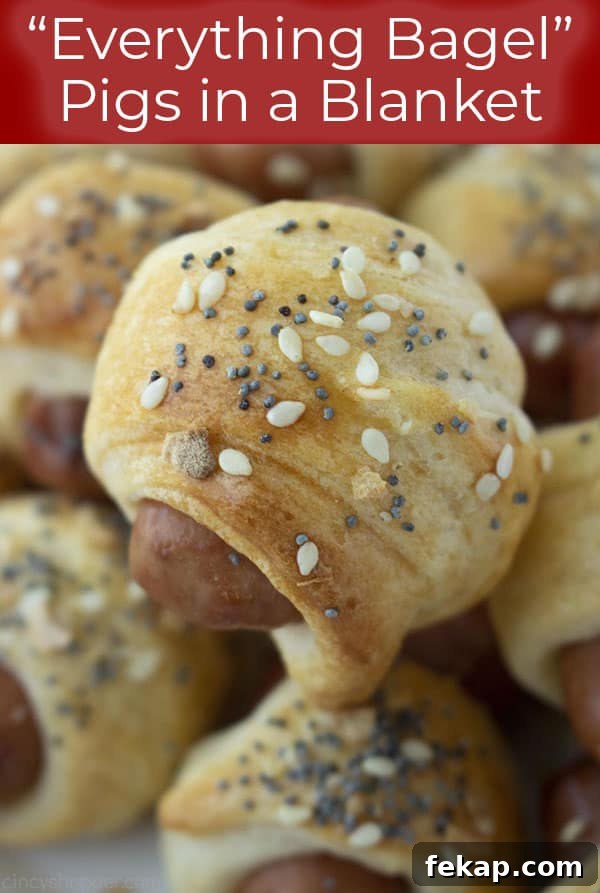 Everything Bagel Pigs in a Blanket Recipe 11 "Everything Bagel" Pigs in a Blanket