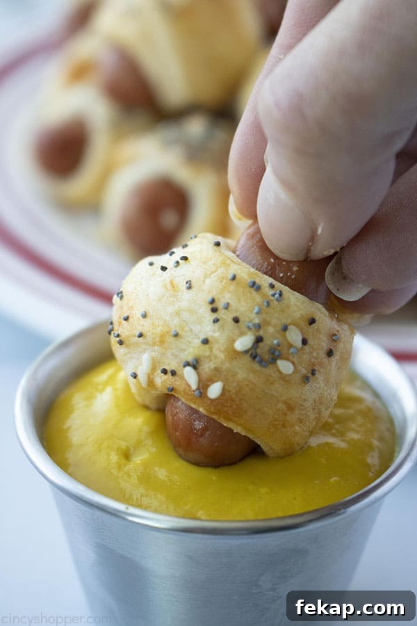 Everything Bagel Pigs in a Blanket Recipe 9 "Everything Bagel" Pigs in a Blanket