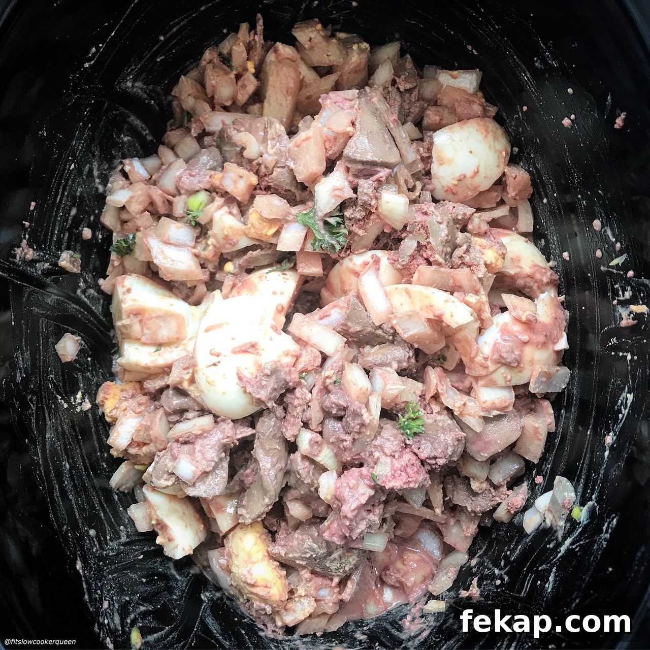 Slow Cooker Chopped Liver Recipe for Sandwiches 5 img 8163 4