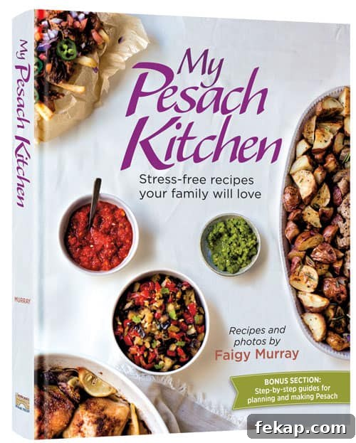 Passover Menu Template 2024: Sumptuous Seder Planner 3 My Pesach Kitchen cookbook