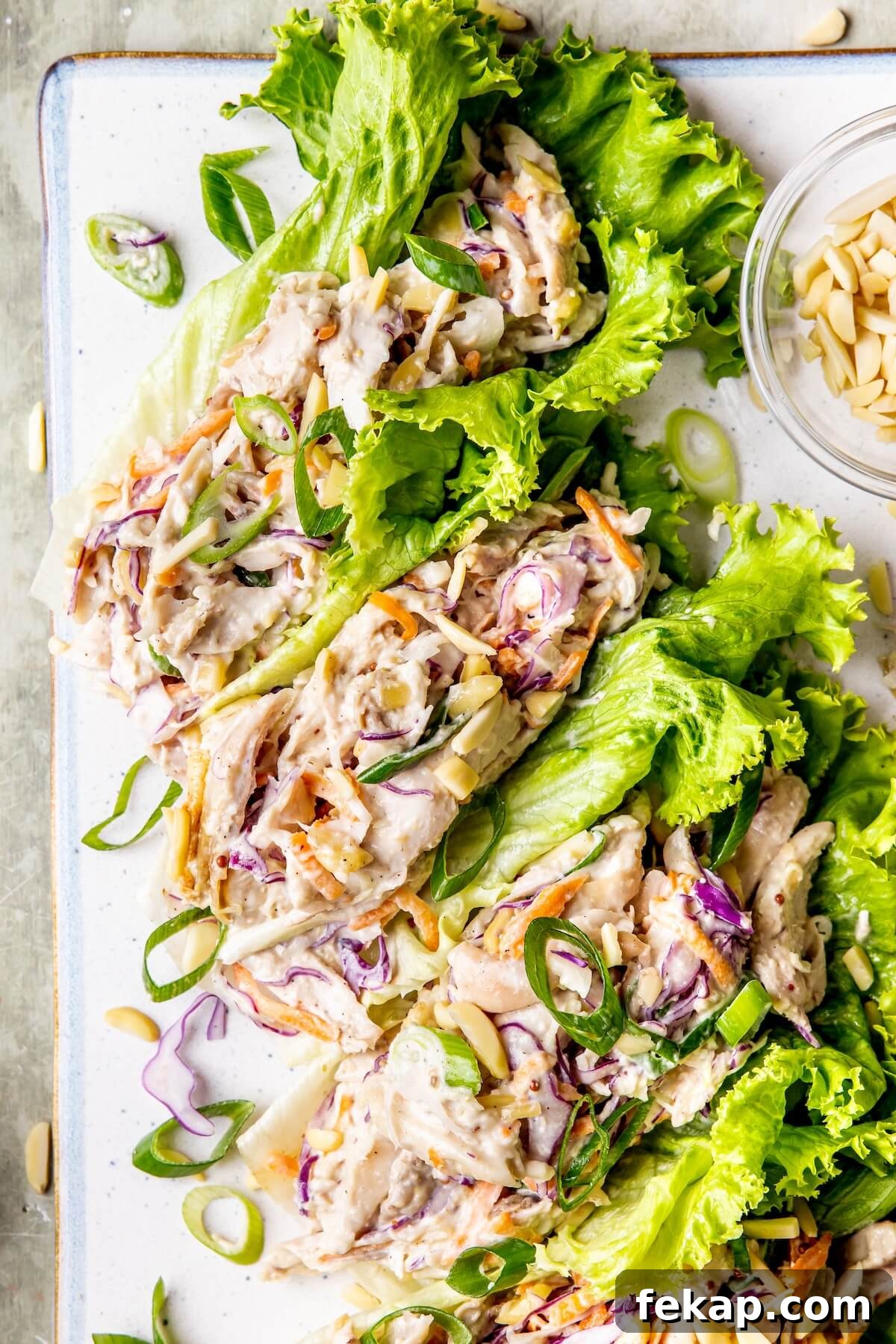 Rotisserie Chicken Caesar Lettuce Cups Recipe 4 Rotisserie Chicken Caesar Lettuce Cups - Olivia Adriance