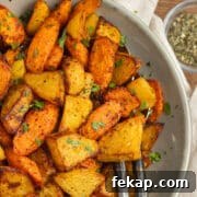 Air fryer carrots and potatoes.