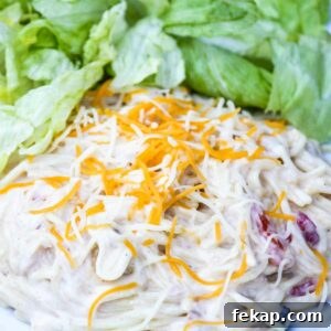 Crockpot Chicken Spaghetti Featured Image